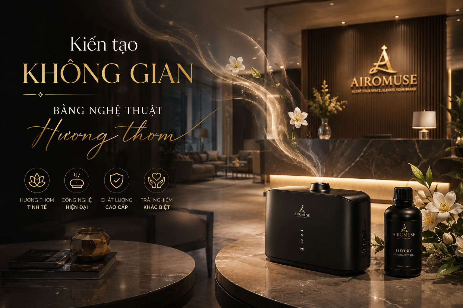 Kiến tạo hương thơm không gian sống - Airomuse