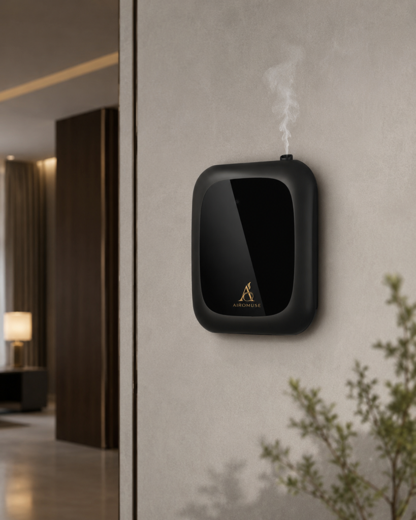 Máy khuếch tán tinh dầu treo tường cao cấp Airomuse