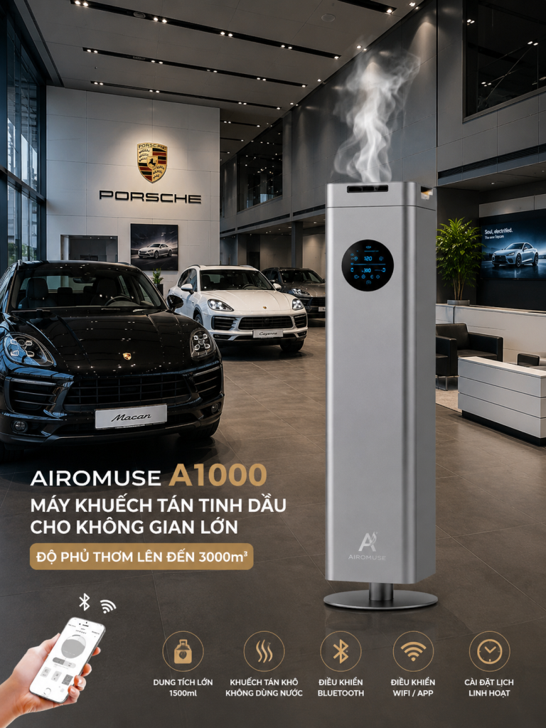 máy khuếch tán mùi hương thương hiệu nào uy tín, tốt